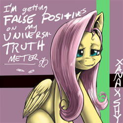Size: 900x897 | Tagged: safe, artist:aphexangel, imported from derpibooru, fluttershy, female, flutterhigh, solo, xanaxshy