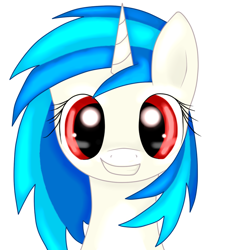 Size: 800x800 | Tagged: safe, artist:novabytes, imported from derpibooru, dj pon-3, vinyl scratch, female, solo