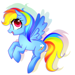 Size: 600x600 | Tagged: safe, artist:foxsane, imported from derpibooru, rainbow dash, female, solo