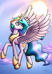 Size: 3682x5208 | Tagged: safe, artist:brainedbysaucepans, imported from derpibooru, princess celestia, female, solo