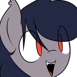 Size: 1000x1000 | Tagged: safe, artist:sees, imported from derpibooru, oc, oc only, bat pony, pony, looking at you, solo