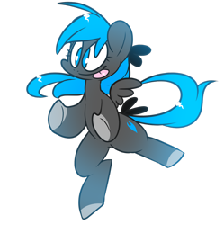 Size: 1280x1284 | Tagged: safe, artist:kilo, imported from derpibooru, oc, oc only, oc:fire juggler blue, cute, simple background, tongue out, transparent background, vector