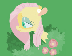 Size: 951x742 | Tagged: safe, artist:sugaryboogary, imported from derpibooru, fluttershy, female, flower, solo