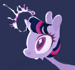 Size: 541x506 | Tagged: safe, artist:sugaryboogary, imported from derpibooru, twilight sparkle, abstract, female, magic, solo