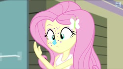 Size: 1136x640 | Tagged: safe, imported from derpibooru, screencap, fluttershy, equestria girls, rainbow rocks, female, hasbro studios, solo