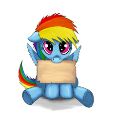 Size: 744x782 | Tagged: safe, artist:exelzior, imported from derpibooru, rainbow dash, cute, daaaaaaaaaaaw, dashabetes, diabetes, exploitable, female, filly, filly rainbow dash, hnnng, solo, weapons-grade cute