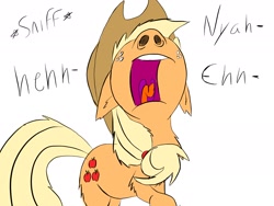 Size: 2048x1536 | Tagged: artist needed, safe, imported from derpibooru, applejack, female, mouth, nose in the air, nostril flare, nostrils, pre sneeze, sneezing, sneezing fetish, solo, tongue out