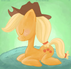 Size: 1487x1431 | Tagged: safe, artist:anniemae04, imported from derpibooru, applejack, female, solo