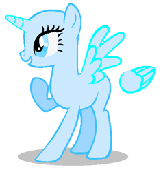 Size: 449x472 | Tagged: safe, artist:blazethefirepony, imported from derpibooru, alicorn, pony, base, solo