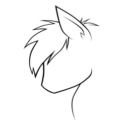 Size: 1000x1000 | Tagged: artist needed, safe, imported from derpibooru, pony, male, monochrome, outline, stallion, swedish horse mafia, template