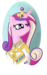 Size: 352x558 | Tagged: safe, artist:ransurround, imported from derpibooru, princess cadance, female, military uniform, solo