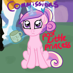 Size: 500x500 | Tagged: safe, artist:kuromi, imported from derpibooru, princess cadance, teen princess cadance