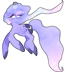 Size: 1200x1279 | Tagged: safe, artist:trashtula, imported from derpibooru, princess luna, female, simple background, solo