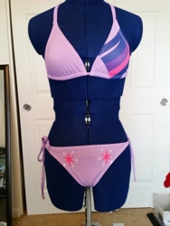 Size: 2988x3984 | Tagged: safe, artist:tejnin, imported from derpibooru, twilight sparkle, bikini, clothes, custom, customized toy, swimsuit