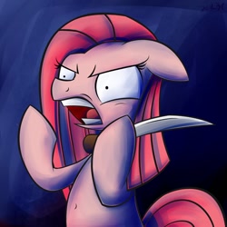 Size: 894x894 | Tagged: safe, artist:heavymetalbronyyeah, imported from derpibooru, pinkamena diane pie, pinkie pie, faic, faicamena, female, solo