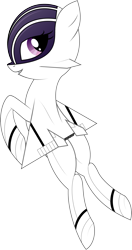 Size: 2118x4000 | Tagged: safe, artist:alignac, artist:jh, deleted from derpibooru, imported from derpibooru, oc, oc only, original species, plane pony, pony, plane, rockwell international, simple background, solo, transparent background, vector, xb-70 valkyrie