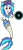 Size: 2254x5000 | Tagged: safe, artist:apony4u, imported from derpibooru, dj pon-3, vinyl scratch, mermaid, equestria girls, belly button, female, mermaidized, midriff, record, simple background, solo, species swap, transparent background, vector