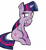 Size: 650x700 | Tagged: safe, artist:makita, imported from derpibooru, twilight sparkle, female, simple background, solo