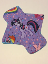 Size: 570x763 | Tagged: safe, imported from derpibooru, twilight sparkle, etsy, irl, merchandise, photo, sanitary pad, wat