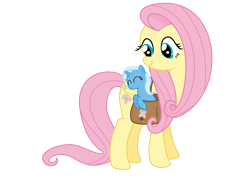 Size: 1200x900 | Tagged: safe, artist:s.guri, imported from derpibooru, fluttershy, trixie, filly, saddle bag, simple background, transparent background, vector