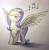Size: 1834x1853 | Tagged: safe, artist:yo-yall, imported from derpibooru, fluttershy, female, singing, solo, traditional art
