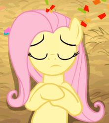Size: 500x565 | Tagged: safe, imported from derpibooru, screencap, fluttershy, the last roundup, animated, female, hiccup, hiccups, invisible stallion, out of context, solo
