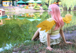 Size: 900x636 | Tagged: safe, artist:mikamisama, imported from derpibooru, fluttershy, human, cosplay, irl, irl human, photo