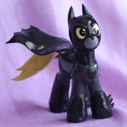 Size: 3000x3000 | Tagged: safe, artist:nightghost-creations, imported from derpibooru, derpy hooves, pegasus, pony, batman, clay, crossover, female, irl, mare, photo, sculpture, solo