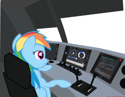 Size: 4353x3353 | Tagged: safe, artist:orang111, imported from derpibooru, rainbow dash, pegasus, pony, absurd resolution, female, flash, locomotive, mare, simple background, solo, train, train simulator 2014, transparent background, vector