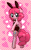 Size: 1000x1591 | Tagged: safe, artist:momo, imported from derpibooru, pinkie pie, pony, semi-anthro, ask harajukupinkiepie, adorasexy, alternate hairstyle, askharajukupinkiepie, bipedal, blushing, bunny suit, clothes, cute, diapinkes, female, fishnets, floppy ears, heart, looking at you, looking back, looking back at you, sexy, solo