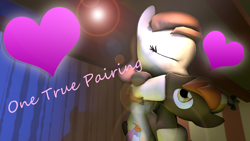 Size: 3840x2160 | Tagged: safe, artist:muttonbash, imported from derpibooru, button mash, oc, oc:cream heart, 3d, buttoncest, canon x oc, exploitable meme, female, high res, holding hooves, hoof fetish, hoof sucking, hug, incest, kissing, love, male, meme, shipping, source filmmaker, straight