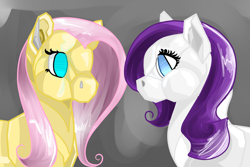 Size: 3000x2000 | Tagged: safe, artist:panda-moose, imported from derpibooru, fluttershy, rarity