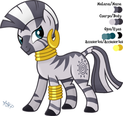 Size: 900x849 | Tagged: safe, artist:unicorndashi, imported from derpibooru, zecora, zebra, female, reference sheet, solo