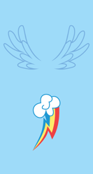 Size: 400x750 | Tagged: safe, artist:s.guri, imported from derpibooru, rainbow dash, cutie mark, no pony, palindrome get, wings