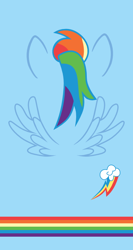 Size: 400x750 | Tagged: safe, artist:s.guri, imported from derpibooru, rainbow dash, cutie mark, rainbow, wings