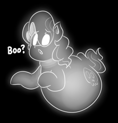 Size: 620x648 | Tagged: safe, artist:secretgoombaman12345, imported from derpibooru, diamond tiara, ghost, ghost pony, chubby, chubby diamond, solo