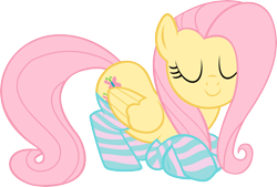 Size: 6720x4549 | Tagged: safe, artist:slb94, imported from derpibooru, fluttershy, absurd resolution, clothes, female, simple background, socks, solo, striped socks, transparent background, vector