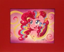 Size: 1024x829 | Tagged: safe, artist:abbystarling, imported from derpibooru, pinkie pie, andrea libman, rainbow power