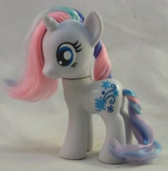 Size: 2217x2257 | Tagged: safe, artist:gryphyn-bloodheart, imported from derpibooru, oc, pony, unicorn, brushable, commission, custom, customized toy, irl, photo, snowflake, toy