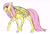 Size: 2200x1500 | Tagged: safe, artist:honiibree, imported from derpibooru, fluttershy, alternate hairstyle, female, solo