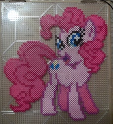 Size: 855x934 | Tagged: safe, artist:the-original-kopii, imported from derpibooru, pinkie pie, perler, perler beads