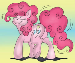 Size: 750x629 | Tagged: safe, artist:krazykari, artist:razzek, imported from derpibooru, pinkie pie, butt, female, plot, solo