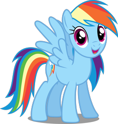 Size: 5000x5238 | Tagged: safe, artist:dashiesparkle, imported from derpibooru, rainbow dash, pegasus, pony, absurd resolution, female, looking at you, mare, simple background, solo, transparent background, vector
