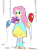 Size: 4806x6213 | Tagged: safe, artist:kiowa213, imported from derpibooru, fluttershy, equestria girls, absurd resolution, balloon, beautiful, boots, clothes, confetti, cute, dress, fall formal outfits, happy, high heel boots, present, sleeveless, smiling, strapless