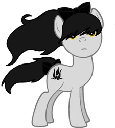 Size: 848x943 | Tagged: safe, artist:arthereicome, imported from derpibooru, blake belladonna, crossover, ponified, rwby