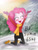 Size: 1536x2048 | Tagged: safe, artist:sumin6301, imported from derpibooru, pinkie pie, equestria girls, clothes, female, mittens, scarf, snow, solo, winter