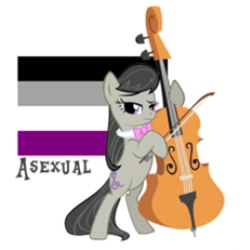 Size: 254x254 | Tagged: safe, imported from derpibooru, octavia melody, asexual, asexual pride flag, flag, pride