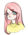 Size: 400x500 | Tagged: safe, artist:g0atheart, imported from derpibooru, fluttershy, human, female, humanized, solo