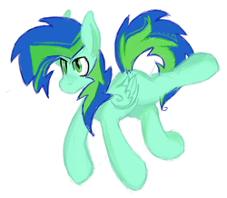 Size: 578x504 | Tagged: safe, artist:trippiehippie, imported from derpibooru, oc, oc only, pegasus, pony, colored, colt, male