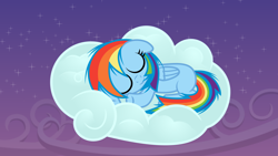 Size: 12000x6750 | Tagged: safe, artist:imageconstructor, imported from derpibooru, rainbow dash, .svg available, absurd resolution, cloud, cute, dashabetes, eyes closed, female, filly, filly rainbow dash, floppy ears, heart, night, on side, side, sleeping, smiling, solo, stars, vector